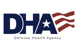 A logo of the defense health agency.