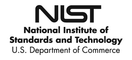 A black and white logo for nist.